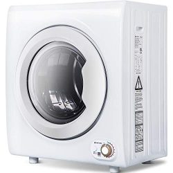 Sentern 2.65 Cu.Ft Compact Laundry Dryer – 9 LBS Capacity Portable Clothes Dryer with 1400 ...