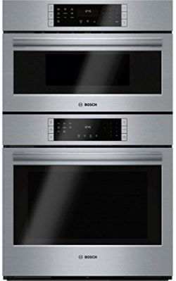 Bosch S800 Combination Wall Oven/Speed Oven, Touch Control (HBL8752UC)