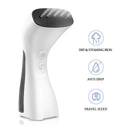 SUPALAK Handheld Steamer for Clothes, Travel Garment Steamer for Clothing Dry & Steam Iron 3 ...