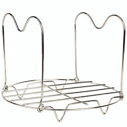 Steamer Rack Trivet with Handles Compatible for Instant Pot 6 & 8 qt Accessories – Gre ...