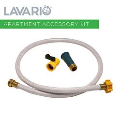 Lavario Portable Clothes Washer (Apartment Accessory Kit) 1 x Faucet Connector, 1 x 4 ft Hose, a ...