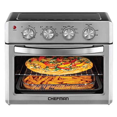 Chefman Air Fryer Toaster Oven, XL 6 Slice, 25 Liter Convection