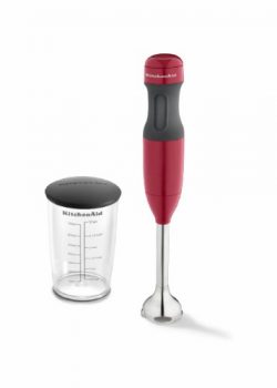 KitchenAid KHB1231 2-Speed Hand Blender, Empire Red