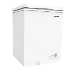 KUPPET Chest Freezer, Portable & Compact Freezer with Adjustable thermostat, for Meat, Veget ...