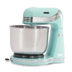 Dash Stand Mixer (Electric Mixer for Everyday Use): 6 Speed Stand Mixer with 3 qt Stainless Stee ...