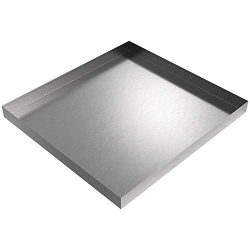 32 x 30 x 2.5 Stainless Washing Machine Drip Pan