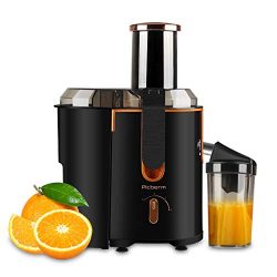 Juicer Extractor Picberm Wide Mouth Juicer Machines, 3 Speed Centrifugal Juicer for Fruit and Ve ...