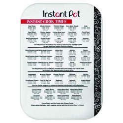 Instant Pot 5252279 Official 10×14 Cutting Mat with Cook Times, 10×14-inch, White