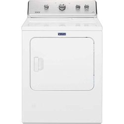 Maytag 7.0 cu. ft. 240-Volt White Electric Vented Dryer with Wrinkle Control