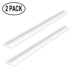 mdairc Silicone Kitchen Stove Counter Gap Cover Wide & long Gap Filler, 21″, Seals Spi ...