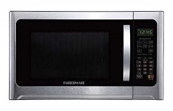 Farberware Professional FMO12AHTBKE 1.2 Cu. Ft. 1100-Watt Microwave Oven With Smart Sensor Cooki ...