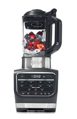 Ninja Foodi Cold & Hot Cook Hot Soups, Sauces and Dips Blender with 1400 Peak Watts to Crush ...