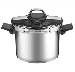Cuisinart CPC22-6 Professional Collection Stainless Pressure cooker, Medium, Silver