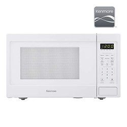 Kenmore Elite 70922 0.9 cu. ft Small Compact 900 Watts 10 Power Settings, 12 Heating Presets, Re ...