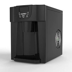 KUPPET 2 in 1 Countertop Ice Maker, Produces 36 lbs Ice in 24 Hours, Ready in 6min, LED Display  ...