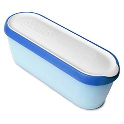 SUMO Homemade Ice Cream Containers: Insulated Tub. Dishwasher Safe. 1.5 Quart (1-Pack, Blue)