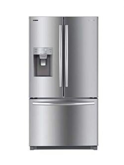 Daewoo RFS-26DTJE French Door Refrigerator, Silver/Stainless Steel, includes delivery and hookup