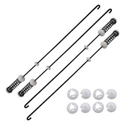 W10780048 Washing Machine Suspension Rods Kit by AMI PARTS Compatible with Kenmore Maytag Roper  ...