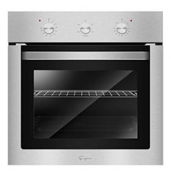Empava 24XWOA01 24″ Electric Single Wall Oven with Basic Broil Bake Functions Mechanical K ...