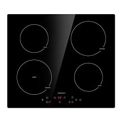 Induction Cooktop 4 Burner ECOTOUCH Electric Cooktop Built-in Induction Cooker 24 inch, Inductio ...