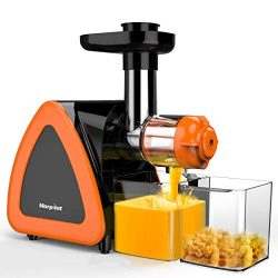 Juicer Machines, Morpilot Slow Masticating Juicer, Reverse Function, Cold Press Juicer Machine,  ...