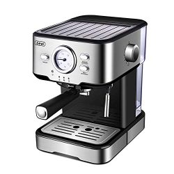 Espresso Machine Coffee Maker & Cappuccino Machine with 15 Bar Powerful Pump Steam Espresso  ...