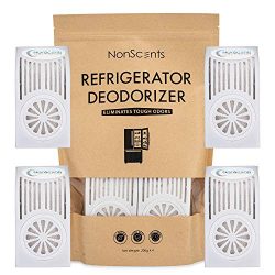 Refrigerator Deodorizer – Fridge and Freezer Odor Eliminator – Outperforms Baking So ...