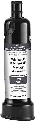 OEM Replacement for Ice Maker Water Filter Whirlpool F2WC9I1 ICE2 for 50 Pound Ice Machines R ...