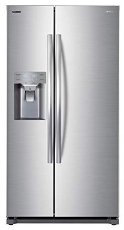 Daewoo FRS-Y22D2T RFS-Y22D2T 20 Cu. Ft. Side Mounted Silver Refrigerator, includes delivery and  ...