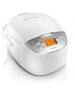 Toshiba TRCS01 Rice Cooker, 1 L, White