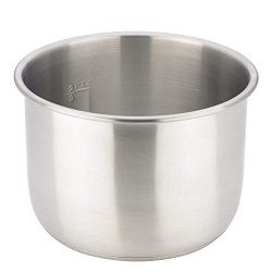 GJS Gourmet Replacement Stainless Steel Inner Pot Compatible with with Cuisinart Electric Pressu ...