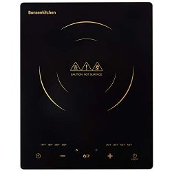 Portable Touch Induction Cooktop with LED Screen, 1800W Countertop Burner, Induction Stove Cooke ...