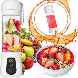 Portable Blender Lacomri – Powerful Crusher for Frozen Fruits and Veggies – Travel B ...