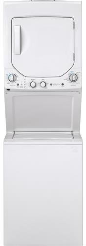 GE GUD24GSSMWW Unitized Spacemaker 2.3 Washer with Stainless Steel Basket and 4.4 Cu. Ft. Capaci ...