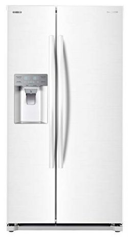 Daewoo FRS-Y22D2W Side Refrigerator, White, includes delivery and hookup