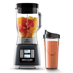 Calphalon 2099742 ActiveSense 2 Liter Blender with Blend N Go Smoothie Cup, Gray