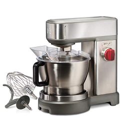 Wolf Gourmet High-Performance Stand Mixer, 7-Quart, Brushed Stainless Steel, WGSM100S