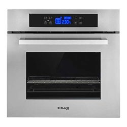 GASLAND Chef 24″ 2.3Cu.f Multi-functional Built-in Stainless Steel Electric Single Wall Ov ...