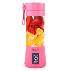 Portable Blender, Personal Size Blender Shakes and Smoothies Mini Jucier Cup USB Rechargeable
