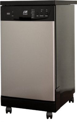 SD-9241SS1: 18″ Energy Star Portable Dishwasher – Stainless Steel