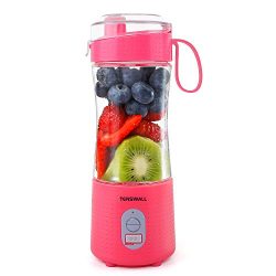 Portable Blender, Smoothie Blenders, Personal Size Blender USB Rechargeable Smoothies and Shakes ...