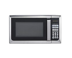 Hamilton Beach 0.9 cu.ft. 900W Microwave Oven, Stainless Steel