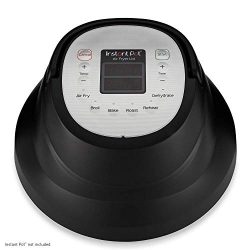 Instant Pot Lid with Roast Bake, Broil, Reheat & Dehydrate Air Fryer (Renewed)