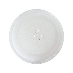 AMI PARTS 9.6″ / 24.5cm Small Microwave Turntable Plate Replacement Glass Turntable Plate  ...