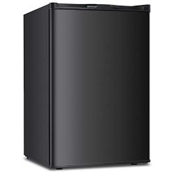 3.0 CU.FT Upright Freezer Convertible Deep Capacity Quick Freeze Function Refrigerator Low Noise ...