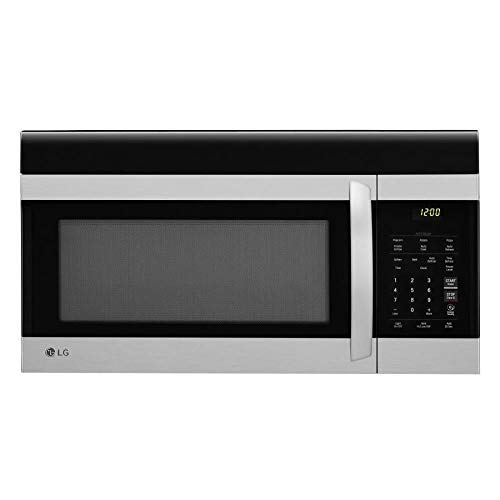 LG LMV1760ST 1.7 cu. ft. Over-the-Range Microwave Oven with EasyClean (Renewed)