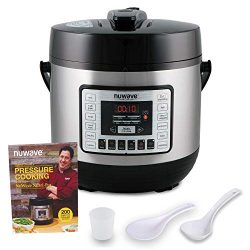 NUWAVE NUTRIPOT 6-Quart DIGITAL PRESSURE COOKER with Sure-Lock Safety System; Dishwasher-Safe No ...