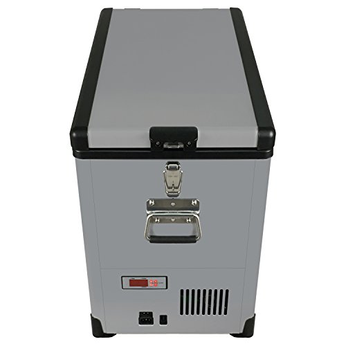 Whynter FM-452SG 45 Quart Slimfit Portable Refrigerator, AC 110V/ DC 12V True Freezer for Car, H ...