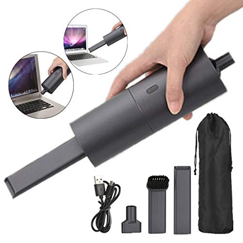Handheld Mini Vacuum Cleaner,Small Hand Held Vacuum Cordless USB Rechargeable,Dust Buster and Bl ...