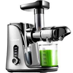 Juicer Machines,AMZCHEF Slow Masticating Juicer Extractor, Cold Press Juicer with Two Speed Mode ...